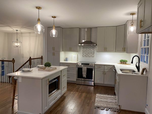 Shaker Light Gray cabinets, photo 23
