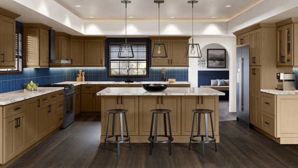 Shaker Essence Oak cabinets, photo 1