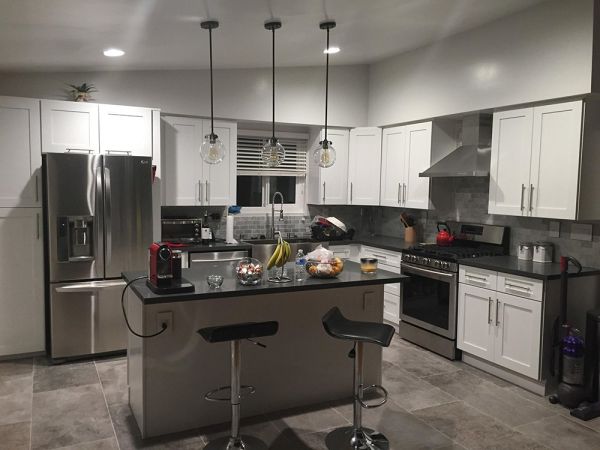 Ice White Shaker cabinets, photo 72