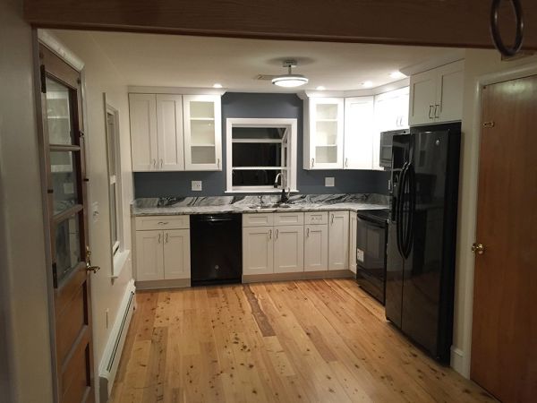 Ice White Shaker cabinets, photo 75