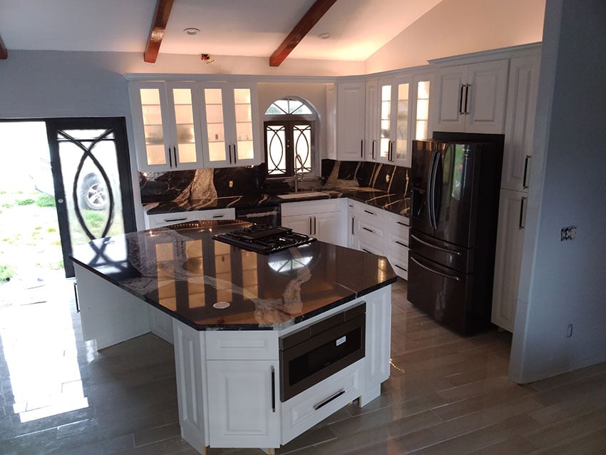 Buy Classic White Frameless Kitchen Cabinets Online