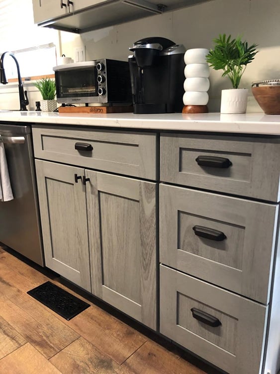 Buy Nova Light Gray Rta Ready To Assemble Kitchen Cabinets Online