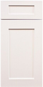 Ice White Shaker Cabinet Door Front