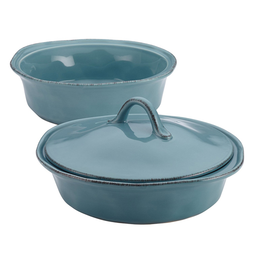 Rachael Ray Cucina Stoneware 3-Piece Casserole Set