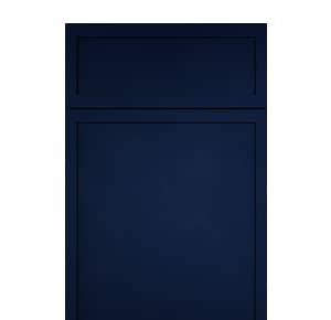 Petit Blue Cabinet Door