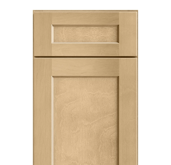 Shaker Honey Cabinet Door