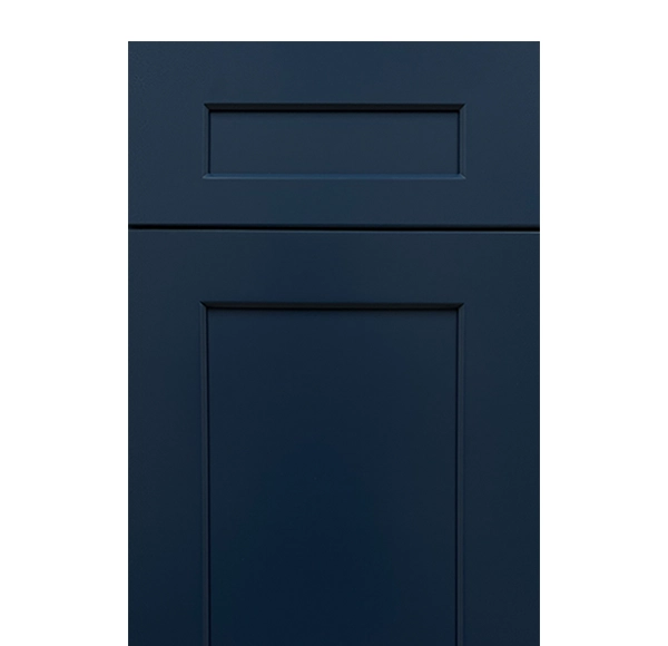 Shaker Navy Cabinet Door