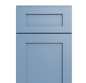 Xterra Blue Shaker Cabinet Door