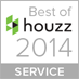 Kitchen Cabinet Kings Best of Houzz 2014 - Client Satisfaction: You were rated at the highest level for client satisfaction by the Houzz community.