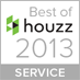 Kitchen Cabinet Kings Best of Houzz 2013 - Client Satisfaction: You were rated at the highest level for client satisfaction by the Houzz community.