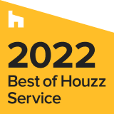 Kitchen Cabinet Kings Best of Houzz 2022 - Client Satisfaction: You were rated at the highest level for client satisfaction by the Houzz community.