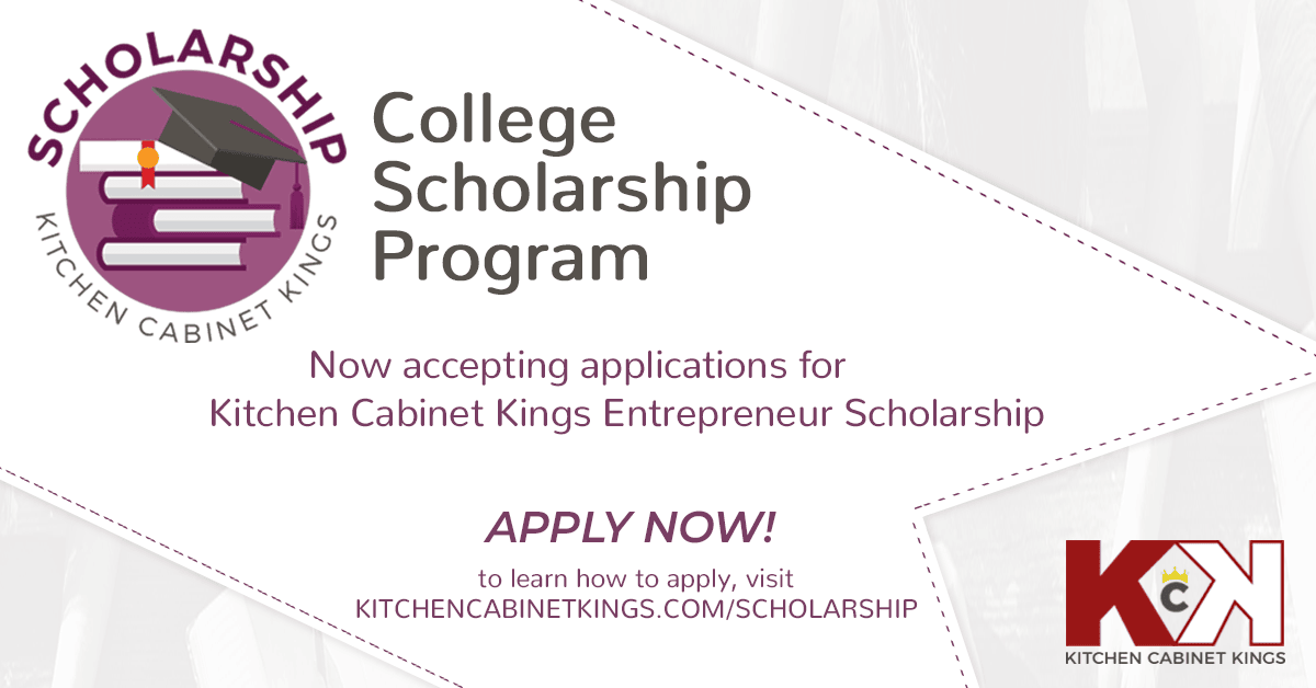 2024 Kitchen Cabinet Kings Entrepreneur Scholarship - $2,500 ...