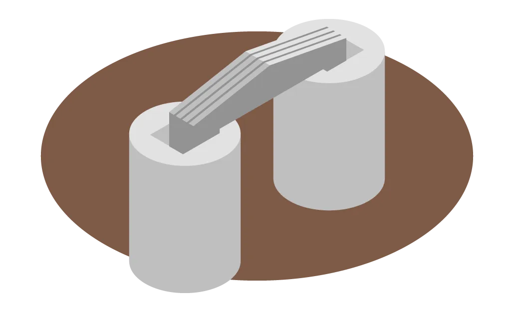 illustration of barrel hinge.