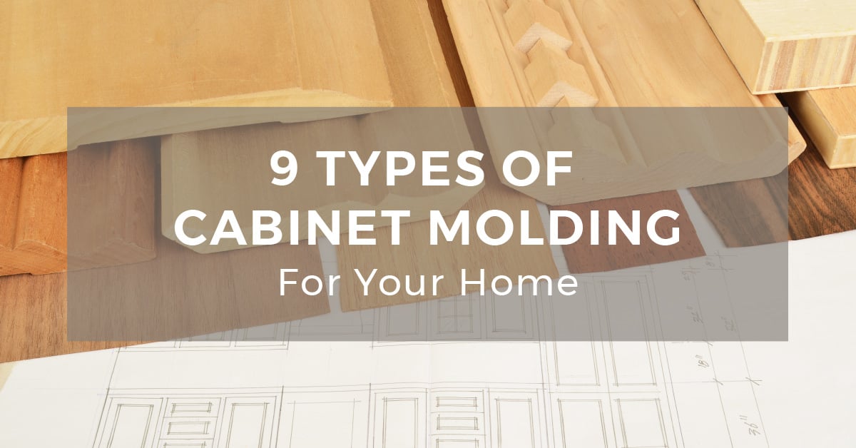 9 Types of Molding for Your Kitchen Cabinets