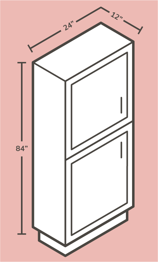 Guide To Kitchen Cabinet Sizes And, What Is The Standard Height Of Residential Kitchen Base Cabinets