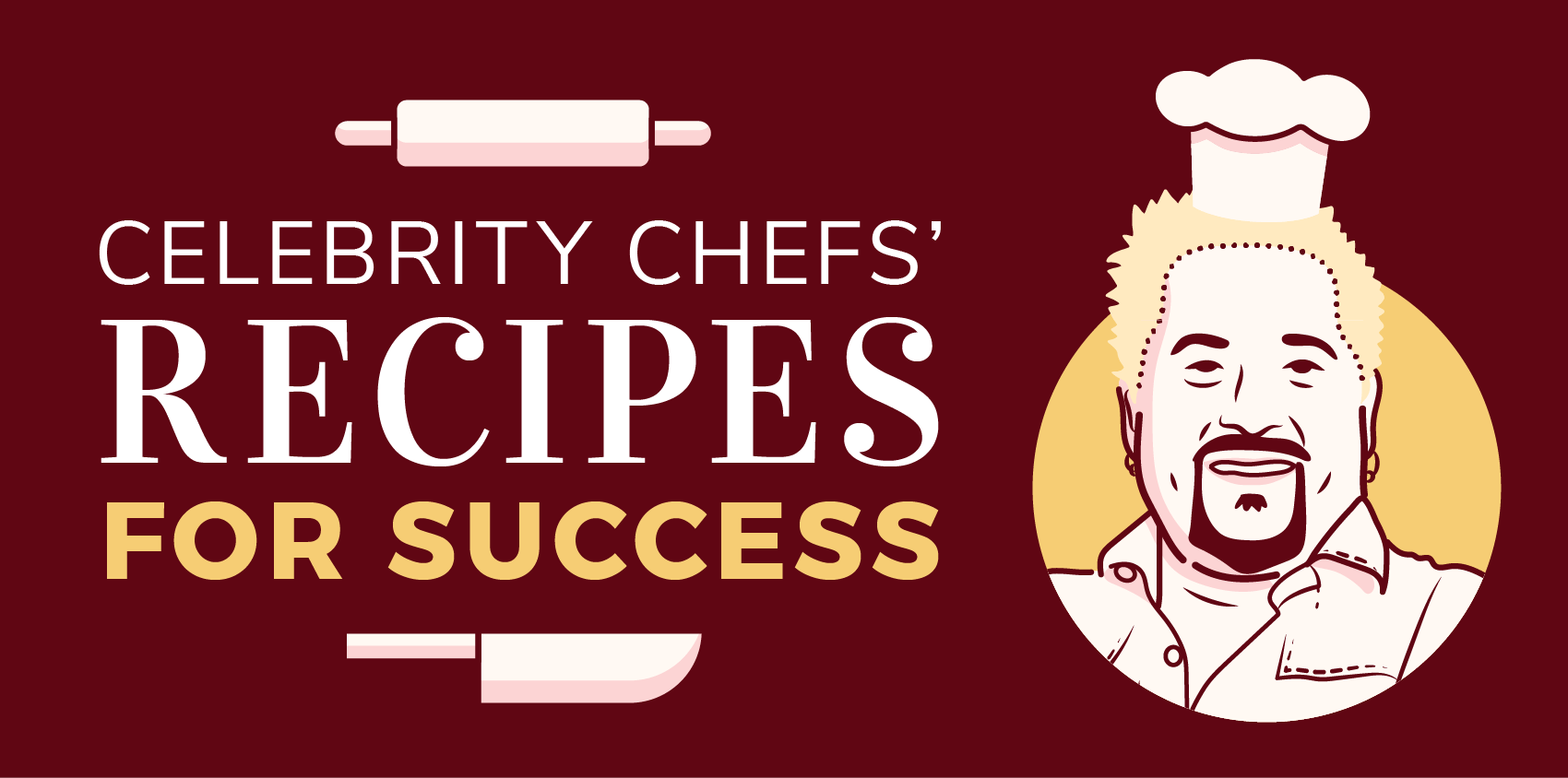 celebrity chef recipes for success hero image