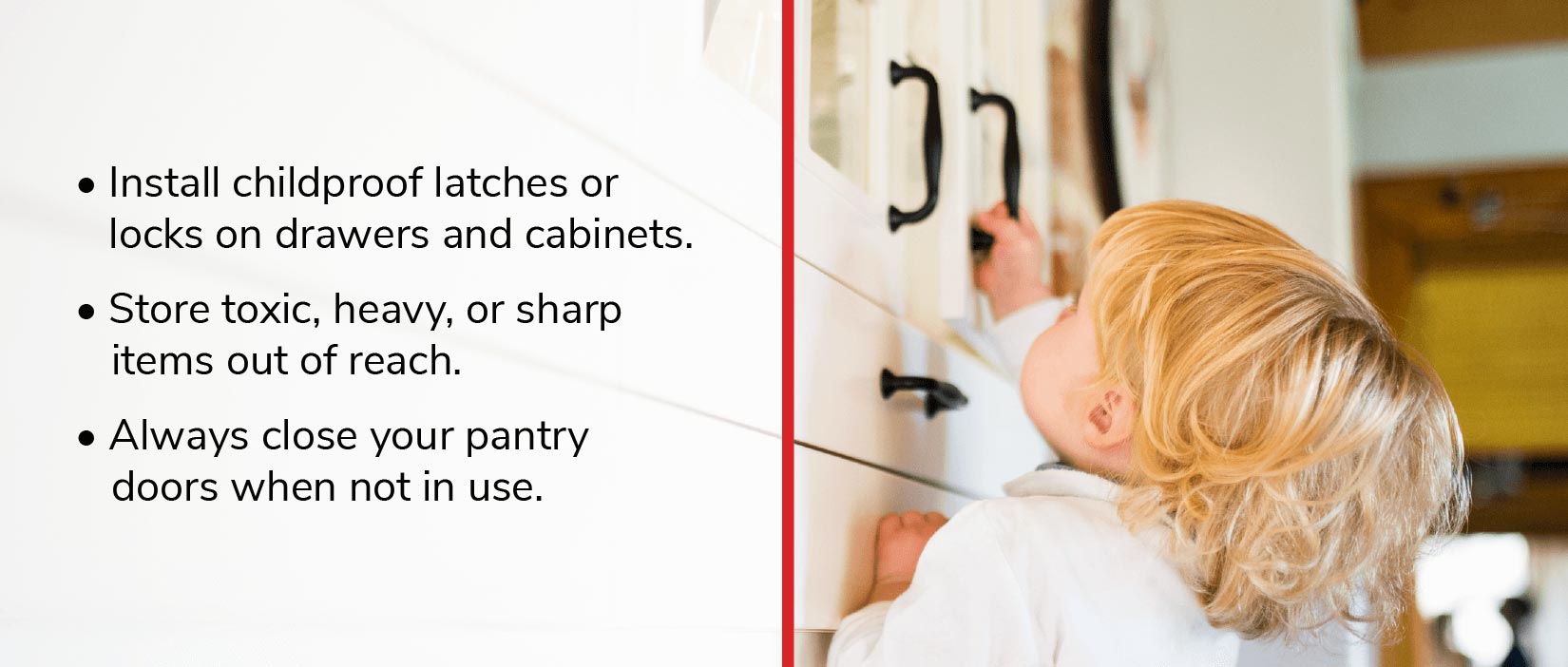 How to Babyproof Your Cabinets and Drawers