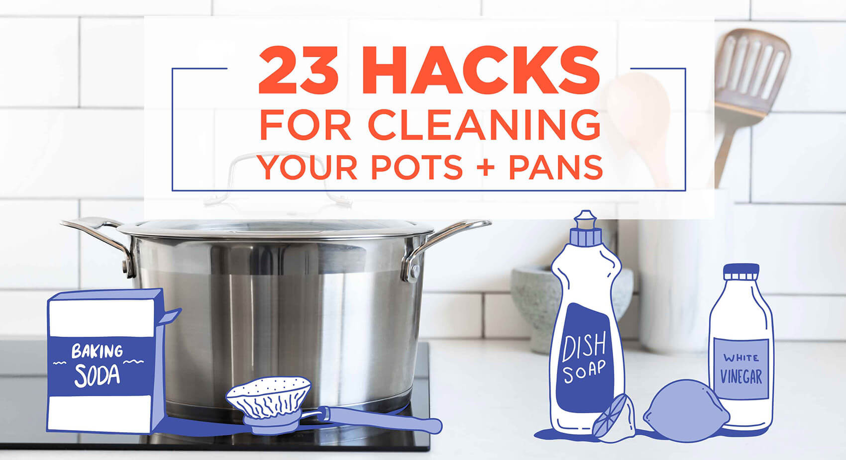 How to clean pots and pans