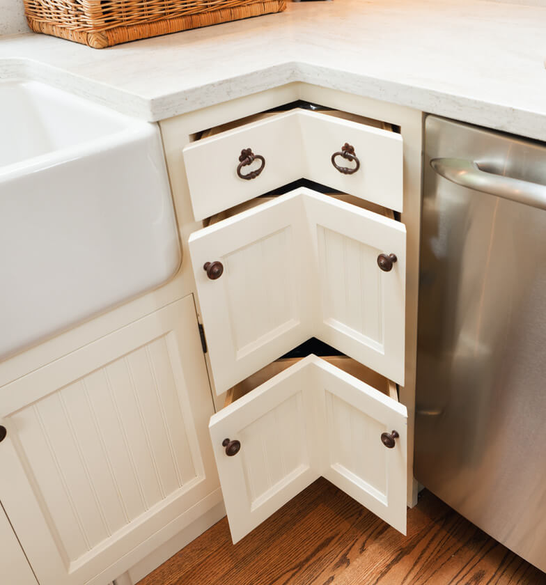 Lower Corner Kitchen Cabinet Ideas