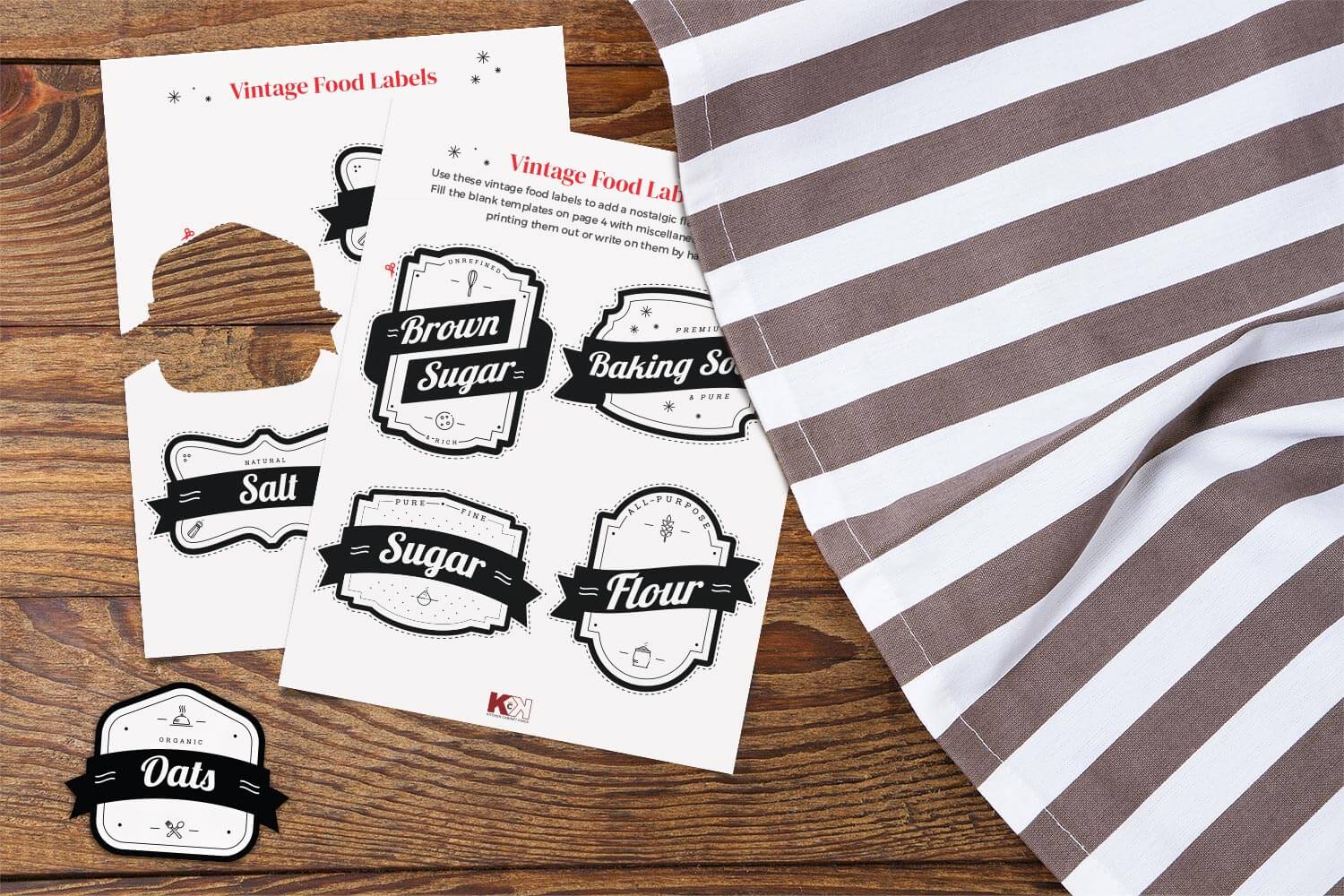 23+ Customizable Food Label Templates to Make Your Pantry Dreams Throughout Blank Food Label Template