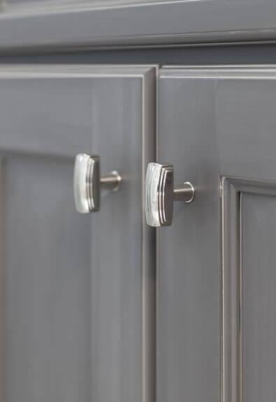 Cabinet Pull Drawer Cast Iron Door Knobs Handles Building & Hardware 6 Piece