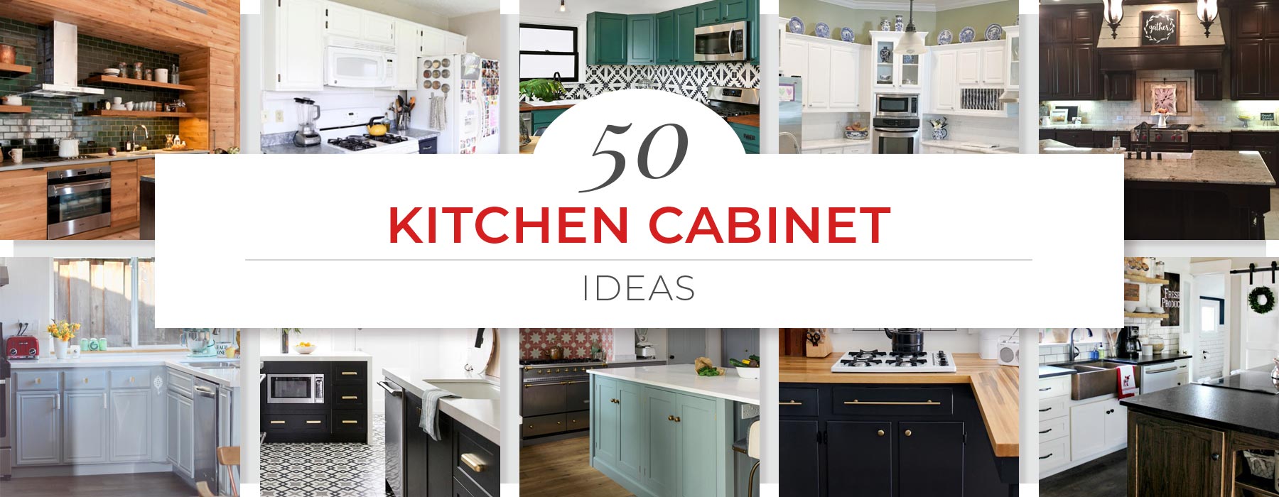 50 cooking area cupboard suggestions for 2020
