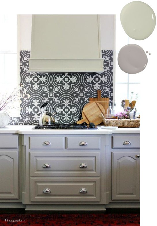 20 Trending Kitchen Cabinet Paint Colors,Blue And White Porcelain Decorating Ideas