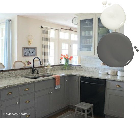 20 Trending Kitchen Cabinet Paint Colors,Country Bathroom Decorating Ideas Pinterest