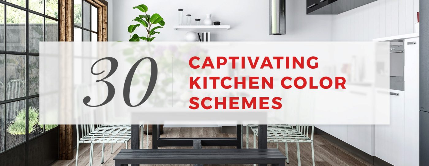 30 Captivating Kitchen Color Schemes