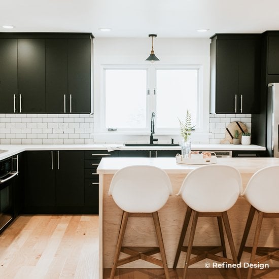 minimal and neutral kitchen makeover