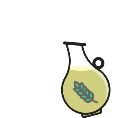 avocado oil illustration