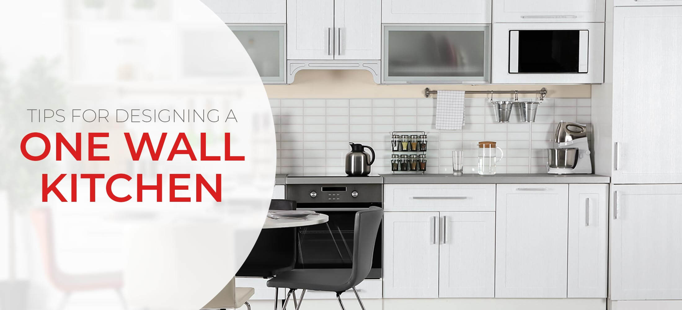 one wall kitchen layouts - design, tips and inspiration