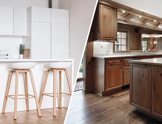 MDF vs. Solid Wood Cabinets.