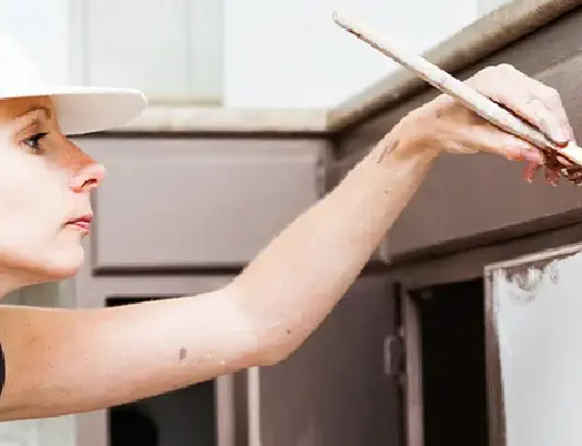 How to Paint Kitchen Cabinets.