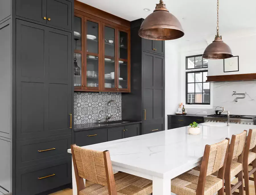 35 Stylish Shaker Style Kitchen Cabinet Ideas - Shelterness