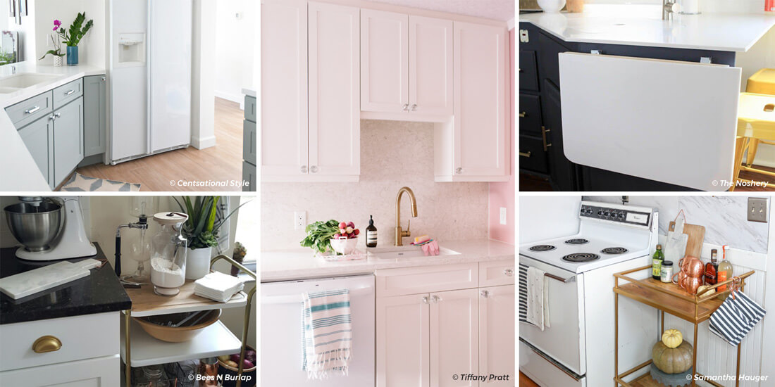 45+ Big Ideas for Your Tiny Kitchen - Kitchen Cabinet Kings