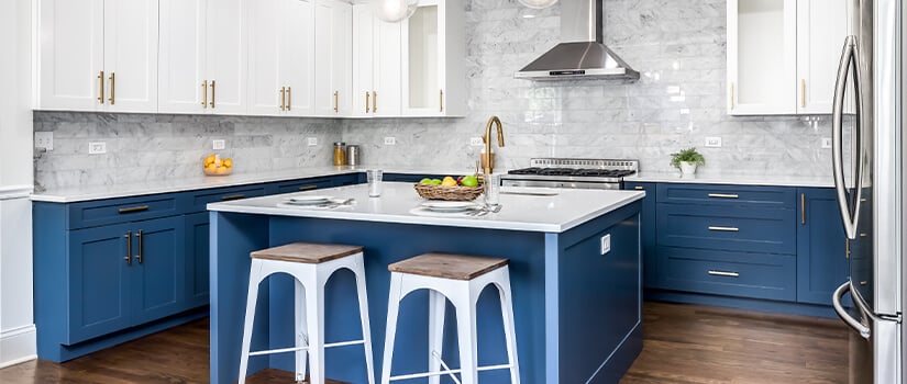 15 Gorgeous Dark Blue Kitchen Designs You'll Want to Re-Create