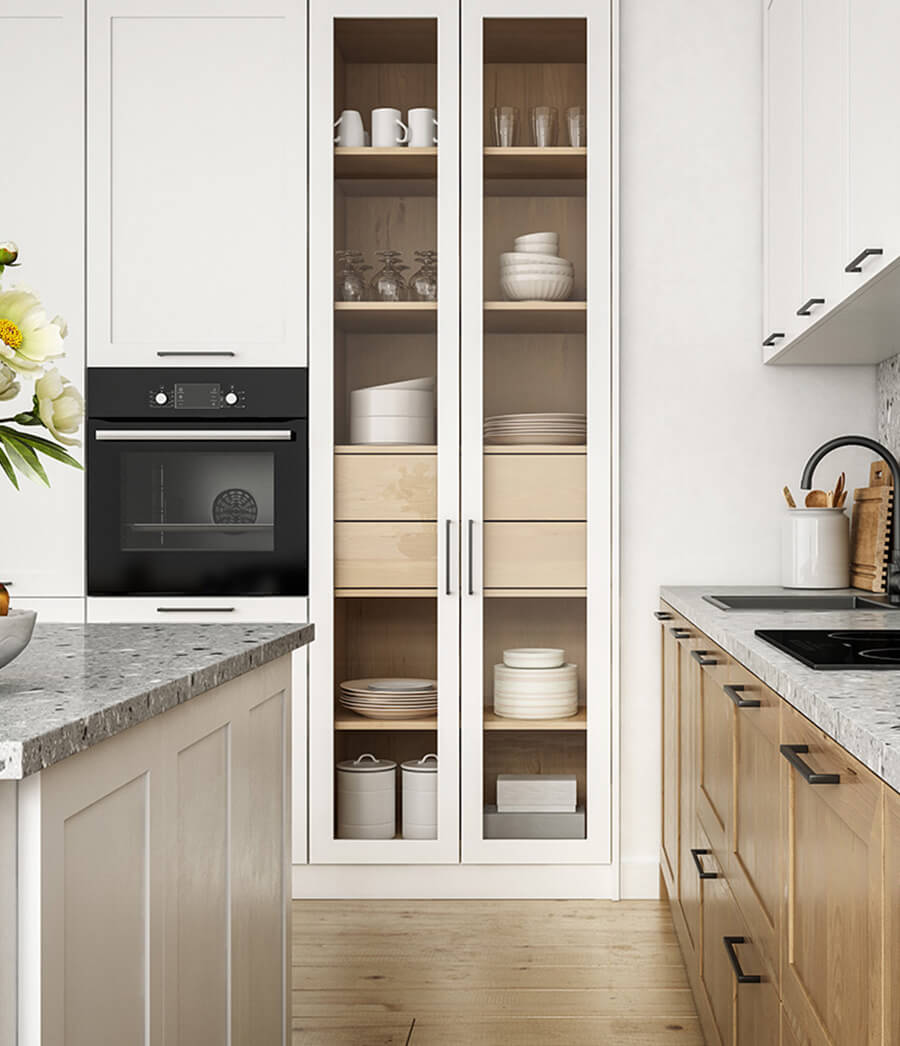 18 Examples of Two-Toned Kitchen Cabinets From Designers