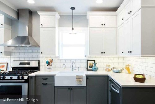 two-tone kitchen cabinets to inspire your next redesign