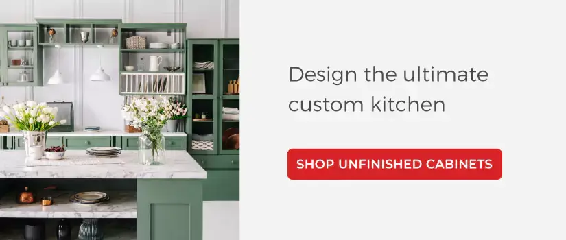 Shop unfinished cabinets from Kitchen Cabinet Kings.