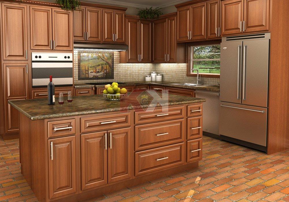 Spice Maple Kitchen & Bathroom Cabinet Gallery