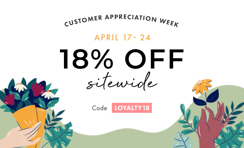 Customer Appreciation Week - Save 18% On Cabinets.